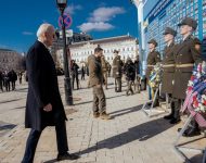 Biden a Zelenskyj v Kyjeve