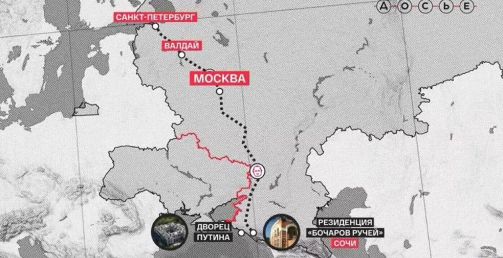 Novinári sa zamerali na Putinov vlak