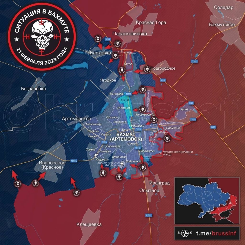 Mapa bojov