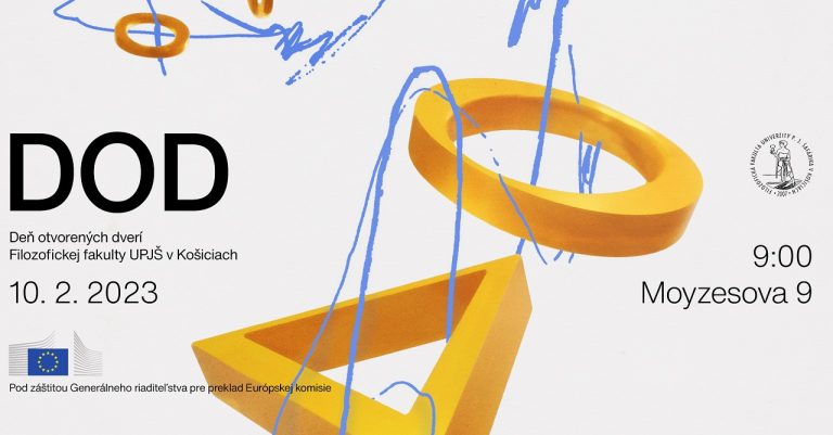 Pozvánka na Deň otvorený dverí UPJŠ v Košiciach