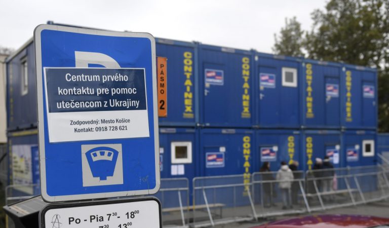 utečenci Ukrajina krízové centrum