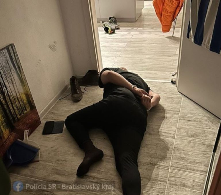 zadržaný muž