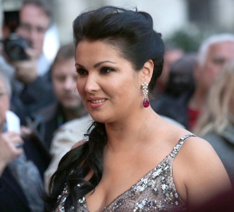 Ruská operná speváčka Anna Netrebko