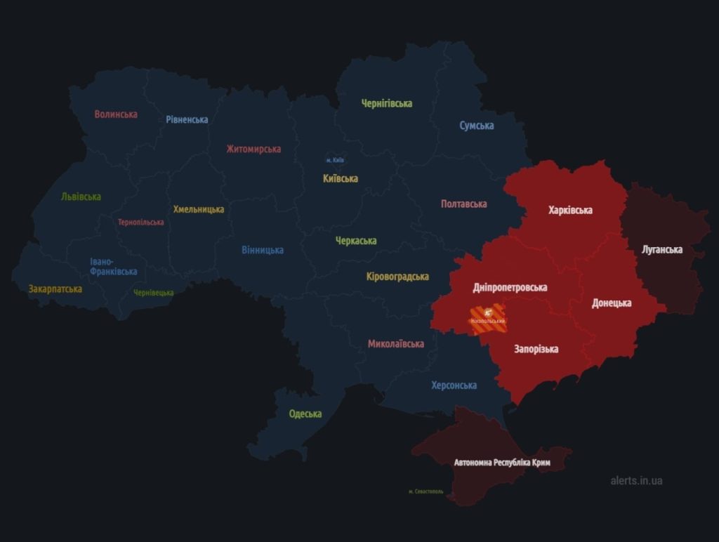 Vo východných regiónoch bol vyhlásený letecký poplach