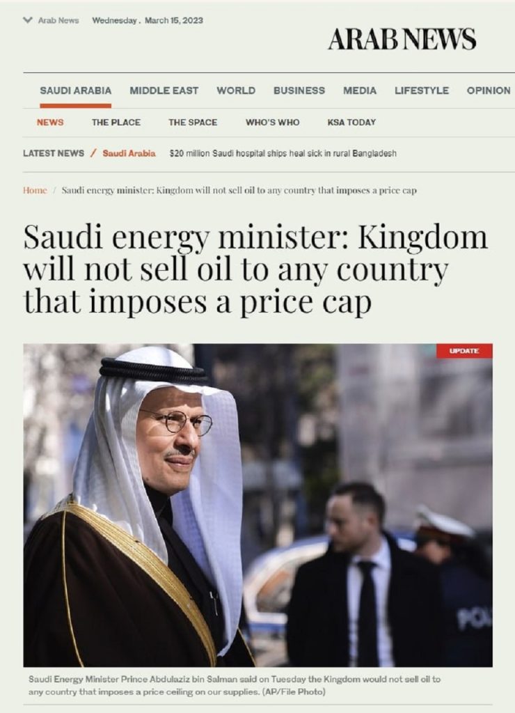 saudskoarabský minister energetiky princ Abdulaziz bin Salmán