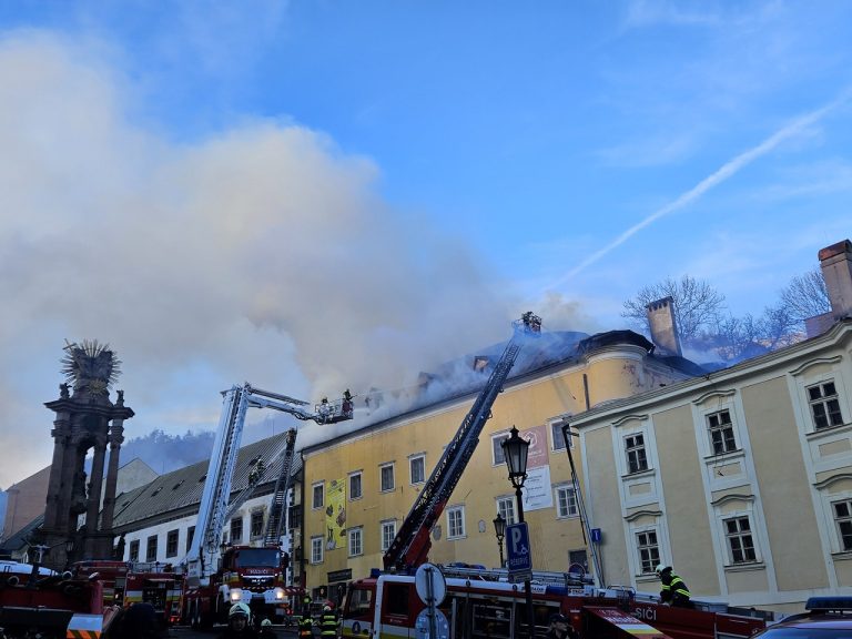 Banská Štiavnica, požiar