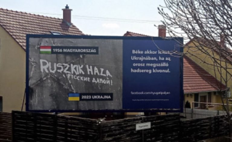 Billboardy v Budapešti