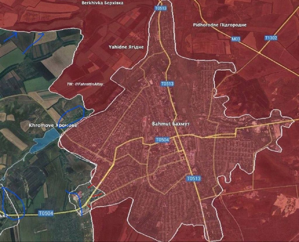 Rusi úplne obsadili Bachmut