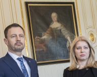 Zuzana Čaputová Eduard Heger