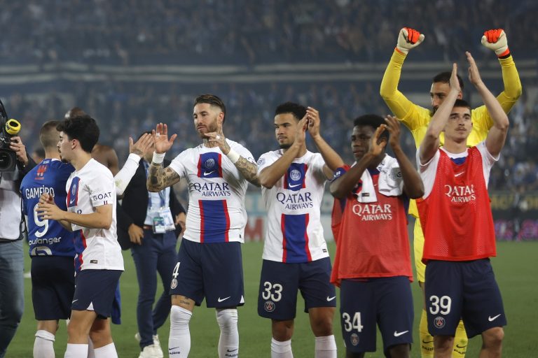 PSG titul oslava