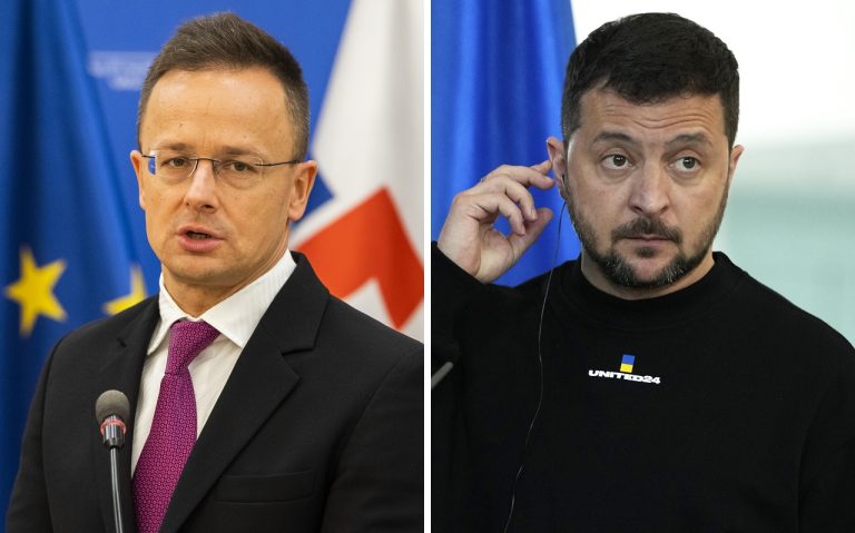 Péter Szijjártó Volodymyr Zelenskyj