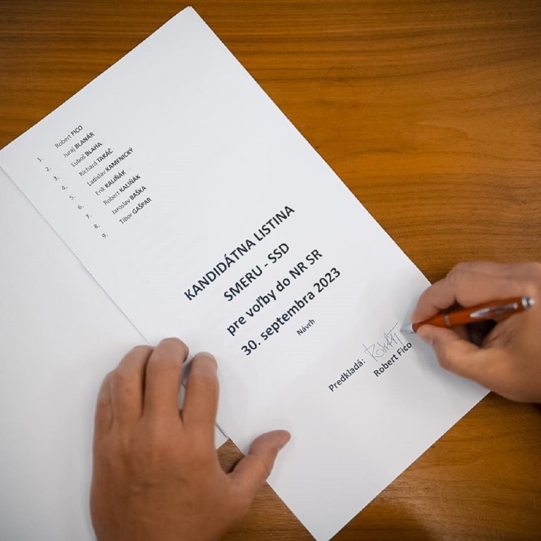kandidátna listina Smeru-SD