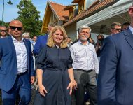 Prezidentka SR Zuzana Čaputová a český prezident Petr Pavel