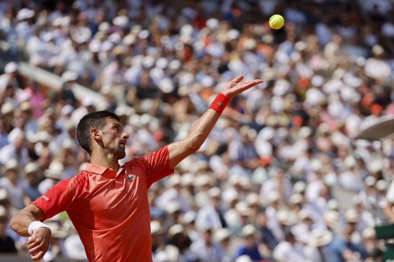 srbský tenista Novak Djokovič
