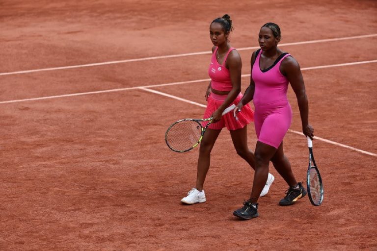 Leylah Fernandezová a Taylor Townsendová