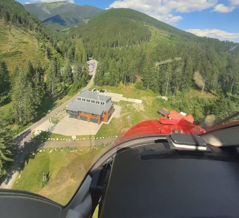 Pri zostupe z Baranca potreboval turista pomoc horských a leteckých záchranárov