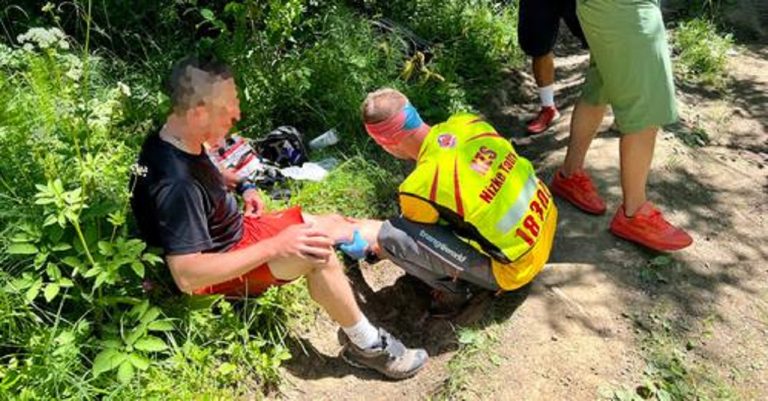 V Jánskej doline sa po páde zranil cyklista