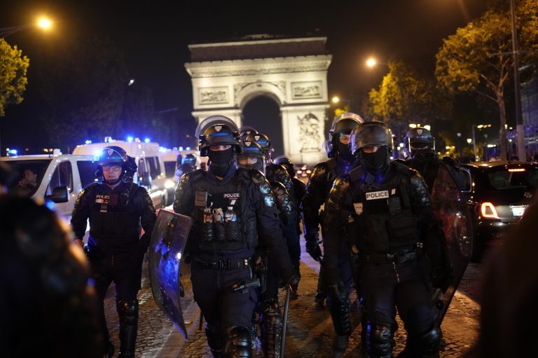 Francúzsko Polícia Tínedžer Zabitie Protesty Nepokoje