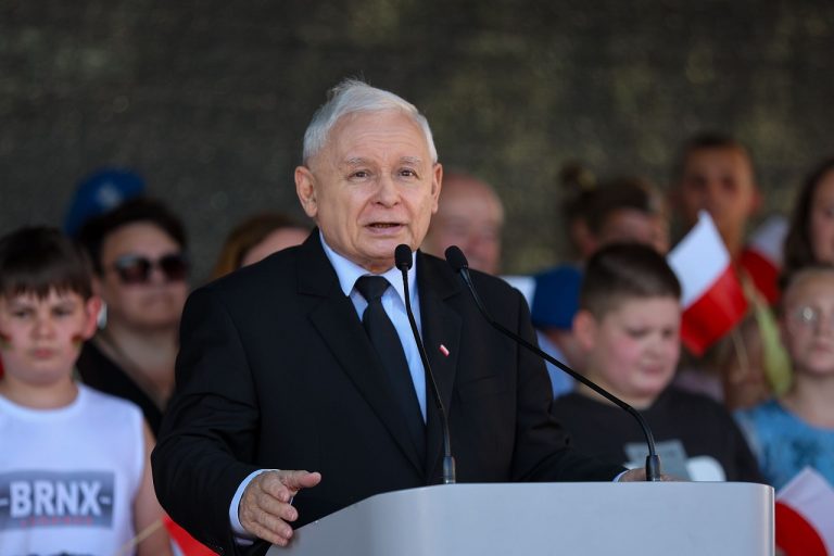 Líder PiS Jaroslaw Kaczyński