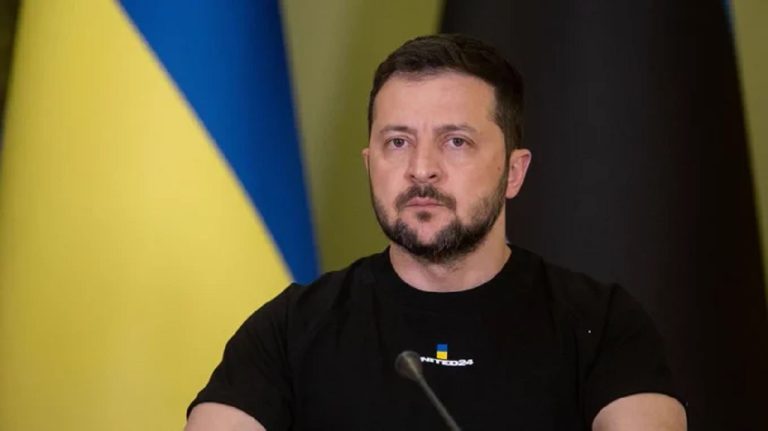 ukrajinský prezident Volodymyr Zelenskyj