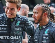 George Russell Lewis Hamilton