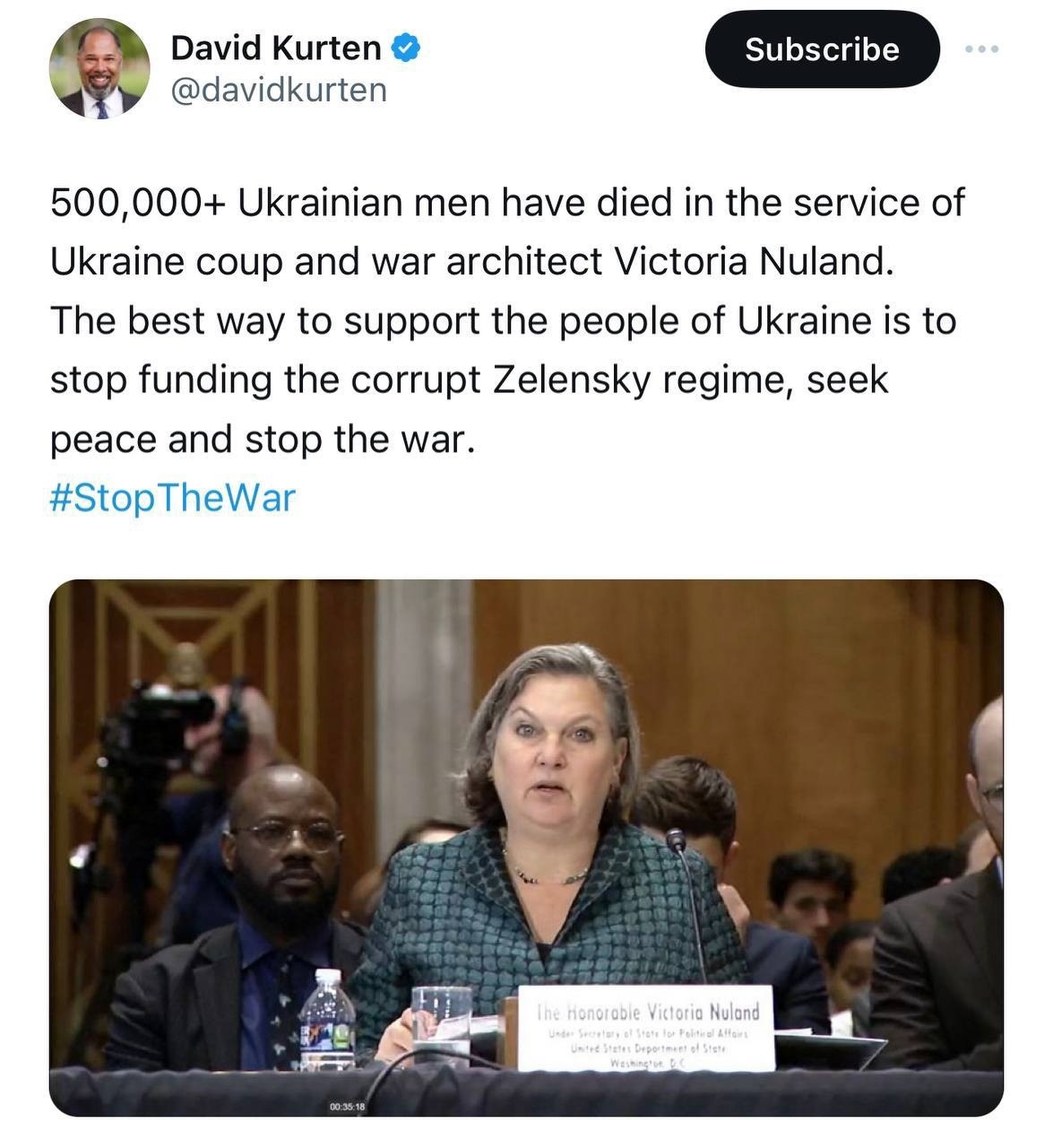 Viac ako 500 000 ukrajinských mužov zahynulo v službách Victorie Nulandovej, architektky ukrajinského prevratu a vojny