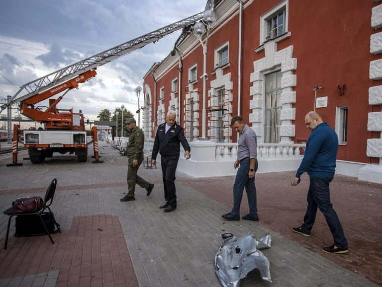 Útokom dronmi v Rusku