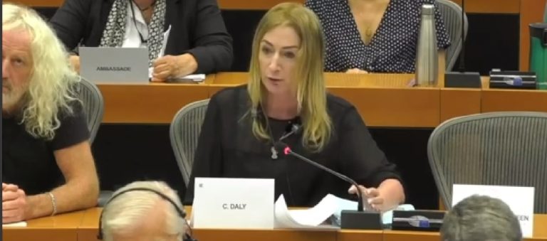írska poslankyňa EP Claire Dalyová