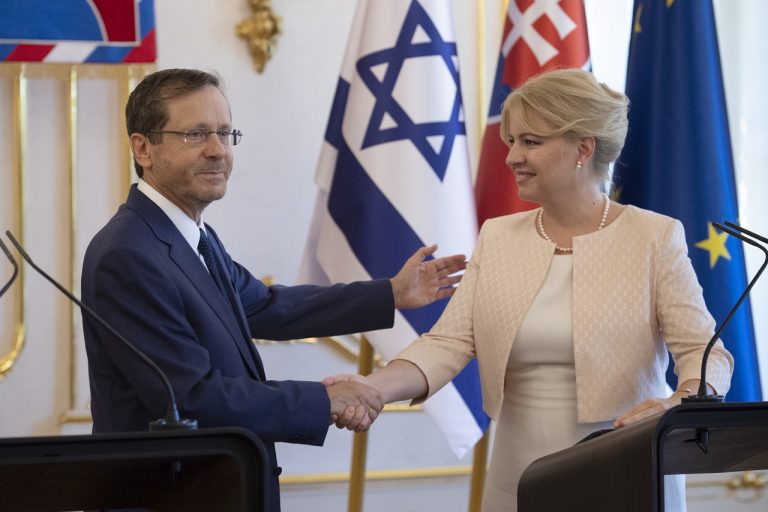 Isaac Herzog Zuzana Čaputová