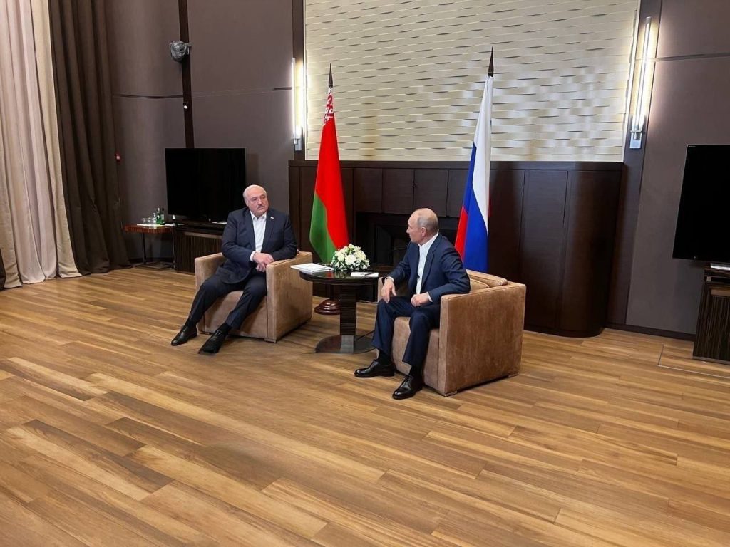 Lukašenko putin