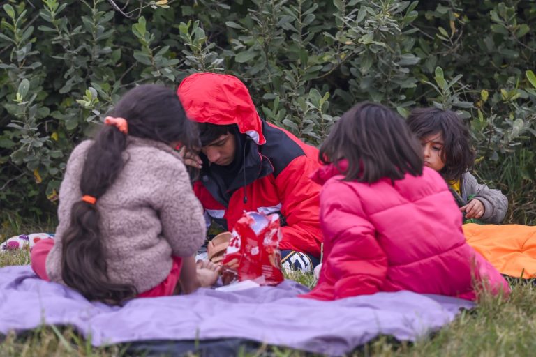 Stany pre migrantov na Regrútskej ulici v Bratislave