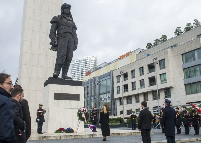 Prezidentka pamätník Štefánik vznik ČSR