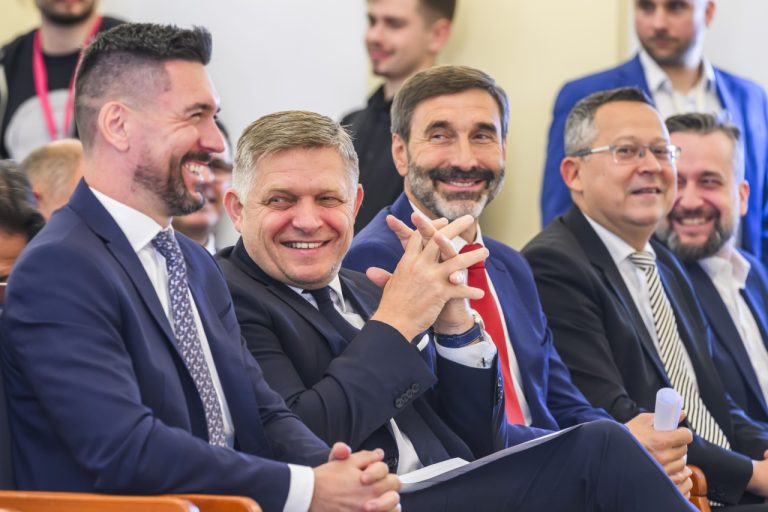 Richard Takáč Robert Fico Juraj Blanár Ladislav Kamenický Ľuboš Blaha