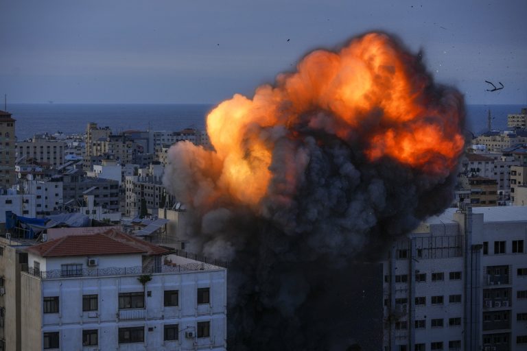 Israel Palestinians vojna nálety Gaza