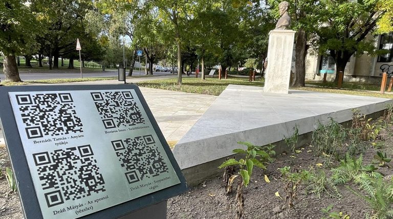 QR kódy Petőfiho park Komárno