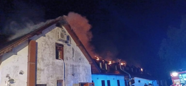 požiar