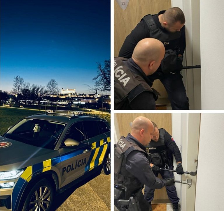 Polícia našla na bratislavskom byte zranenú ženu