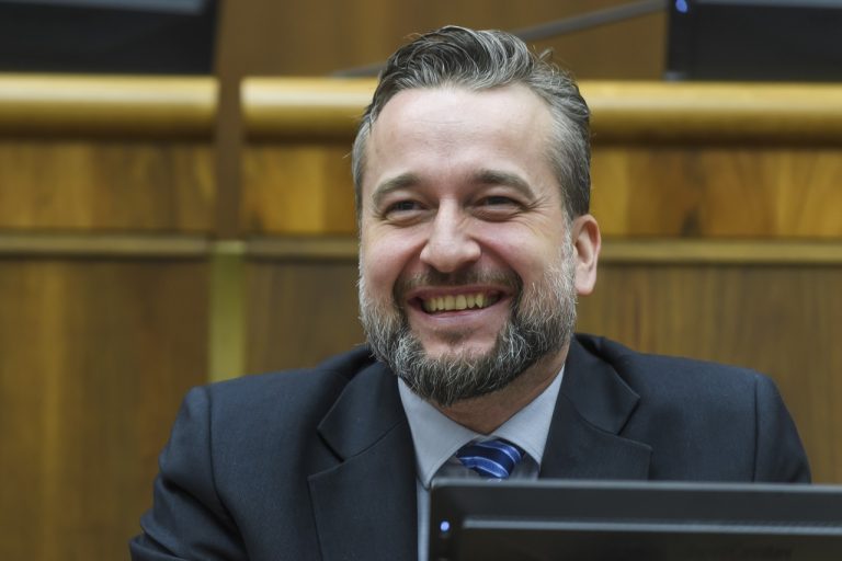 2. schôdza parlamentu Ľuboš Blaha