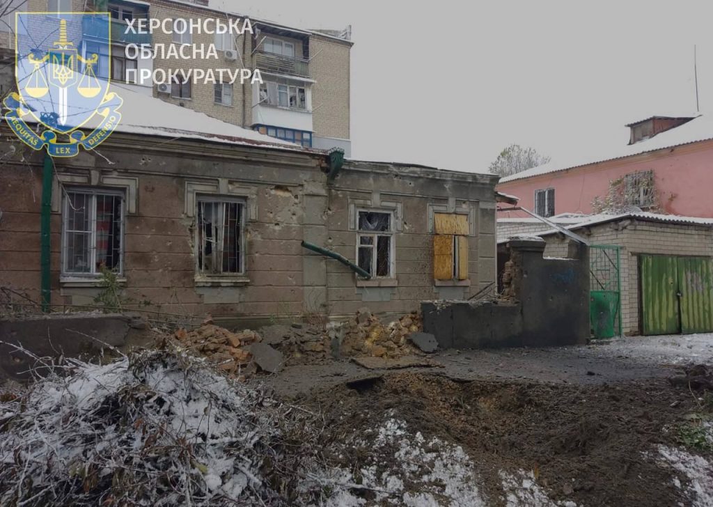 Od dnešného rána boli v Chersone pri ostreľovaní zabití už dvaja ľudia