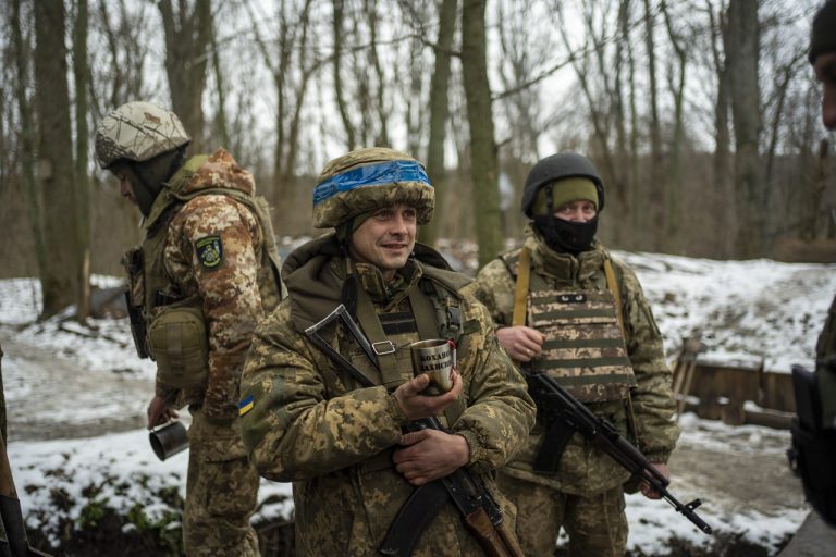 Russia Ukraine War vojaci pohraničná stráž