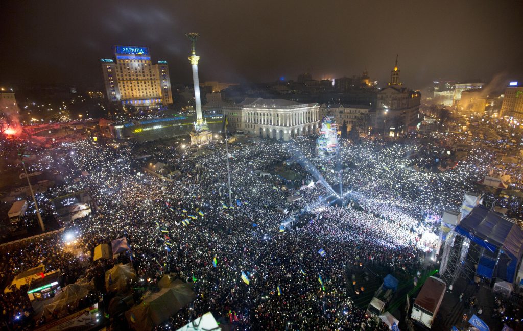 Vlna protestov, známa ako Euromajdan, vypukla na Ukrajine pred 10 rokmi