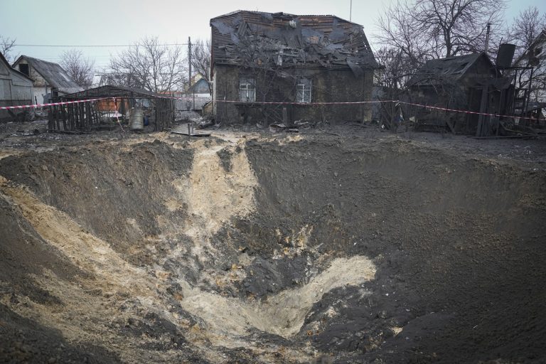 Útok ruskej armády na Kyjev