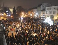 Košice Protest Opozícia ÚŠP