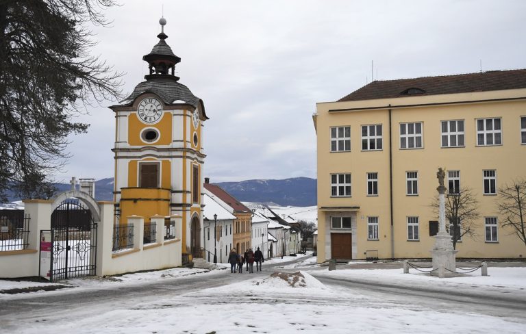 Spišská Kapitula Hodinová veža