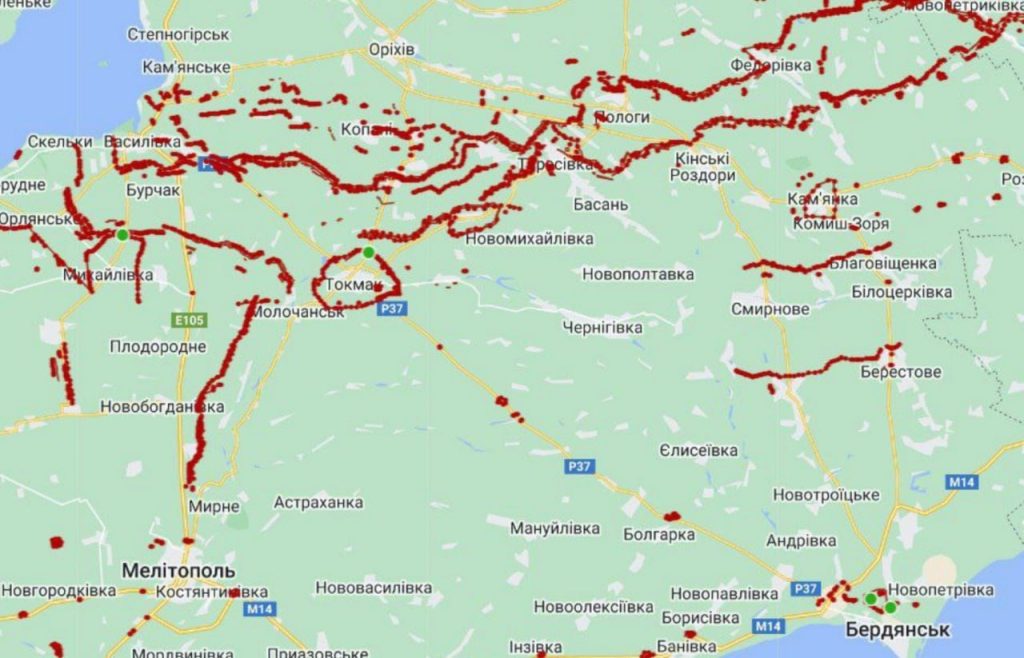 obranné línie Krym