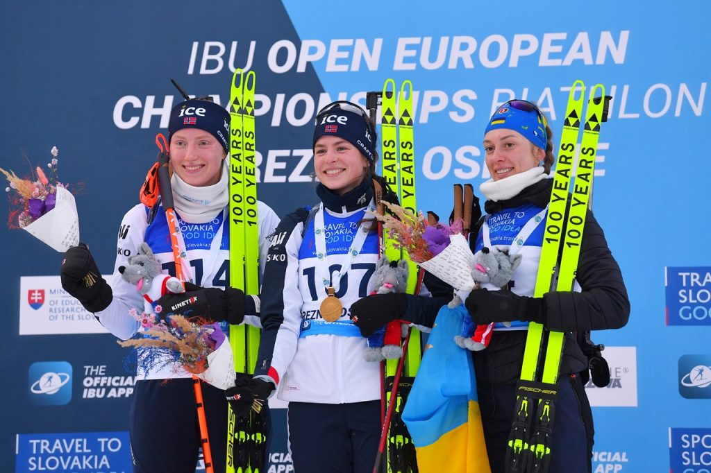šprint  žien na 7,5  km na ME v biatlone v Osrblí