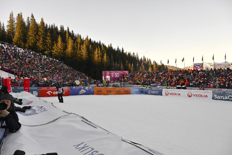 Druhé kolo obrovského slalomu žien na Svetovom pohári v Jasnej