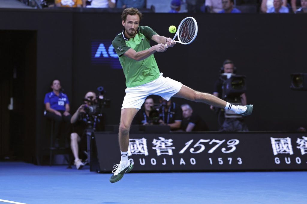 ruský tenista Daniil Medvedev