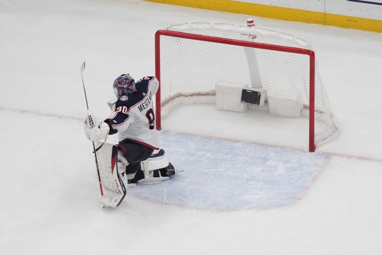 St. Louis Blues - Columbus Blue Jackets Elvis Merzlikins