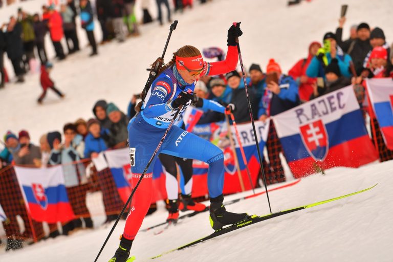 šprint žien na 7,5 km na ME v biatlone v Osrblí